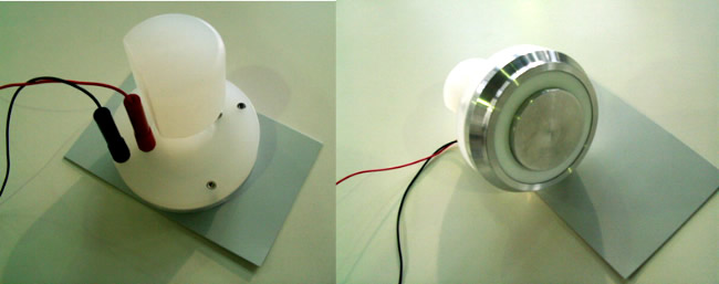 2重リング式表面抵抗測定器プローブ